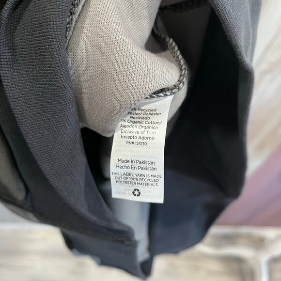 NWT Flint Park Court Tennis Zip-Up Jacket Men's Size XL in Black & Gray Camo - Picture 4 of 7